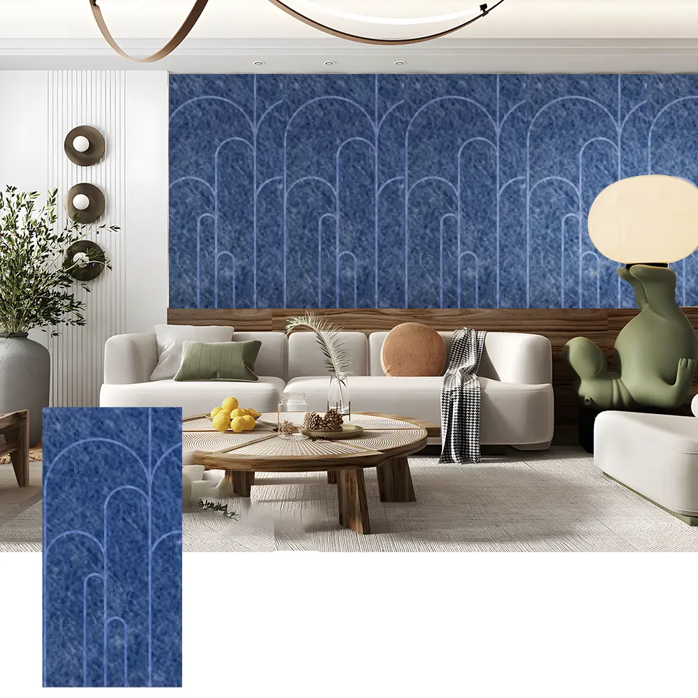 Tấm ốp tường cách âm 3D PET cho nội thất trang trí