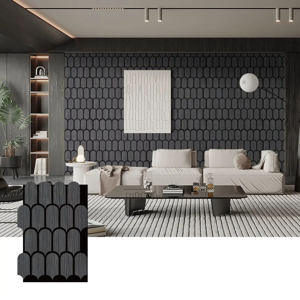 Tấm gỗ tiêu âm cho thiết kế tường nội thất