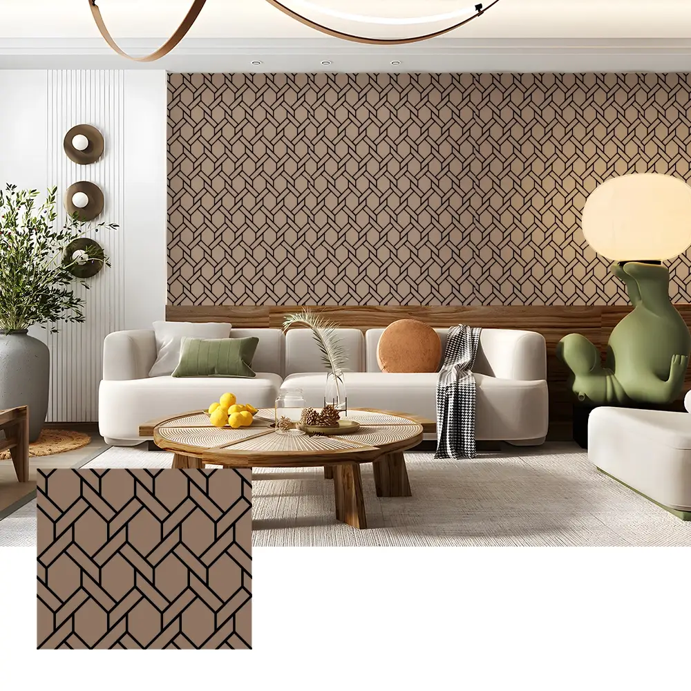 Tấm ốp tường bằng gỗ veneer cách âm cho nội thất rạp hát tại nhà
