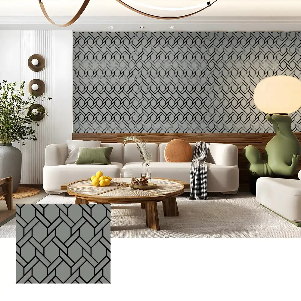 Tấm ốp tường bằng gỗ veneer cách âm cho nội thất rạp hát tại nhà