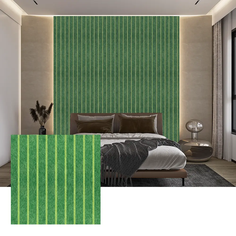 Tấm cách âm PET màu để trang trí tường nội thất