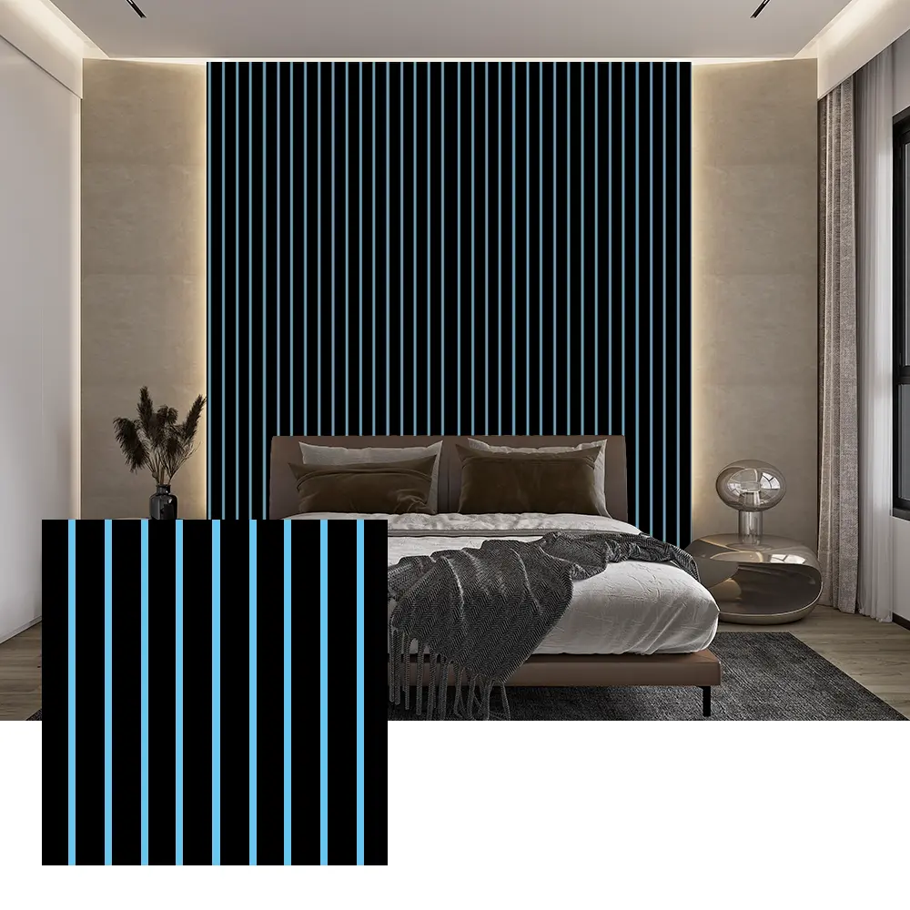 Tấm cách âm PET màu để trang trí tường nội thất Tấm cách âm PET màu để trang trí tường nội thất