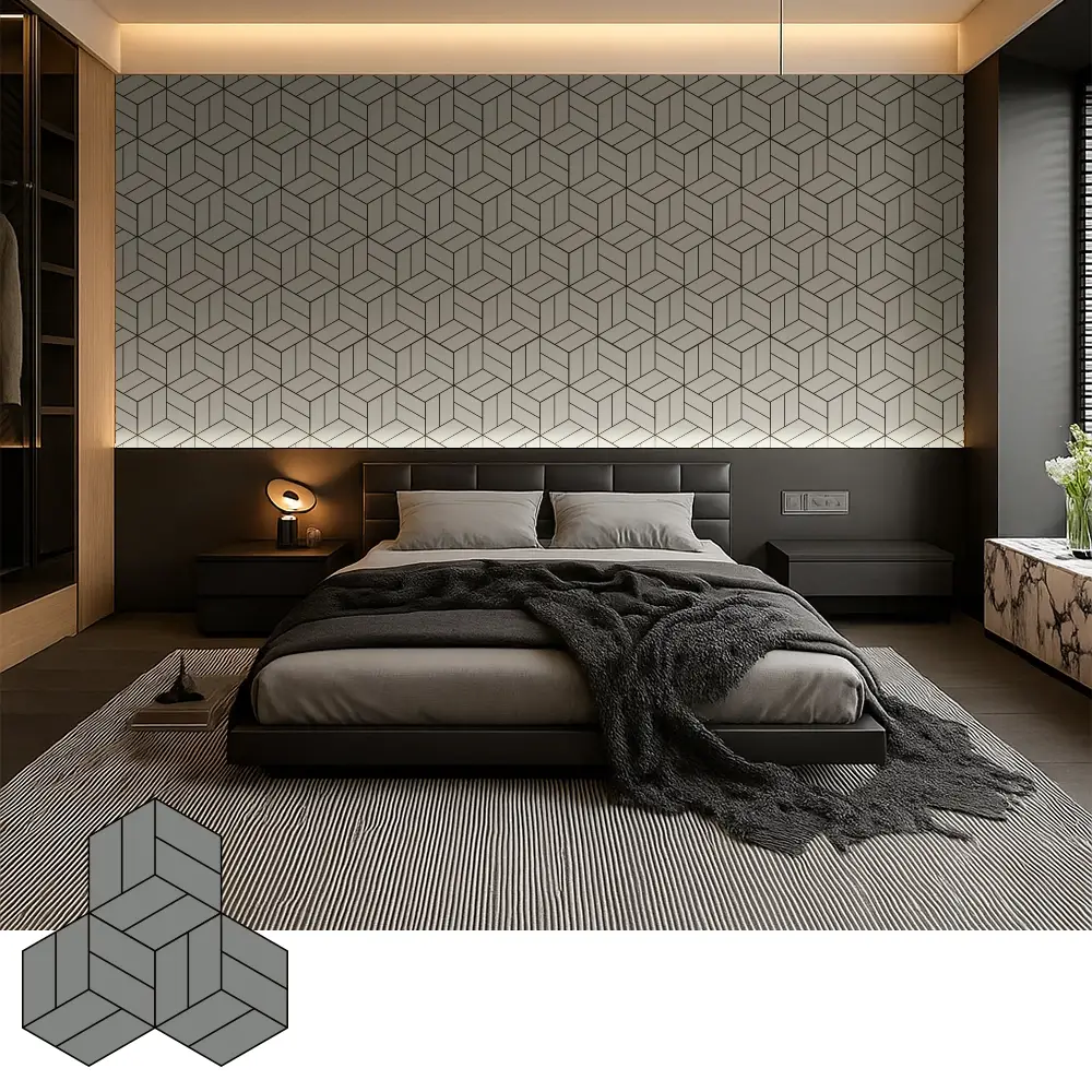 Tấm Veneer Gỗ Acoustic Trang trí cho Nội thất Hiện đại