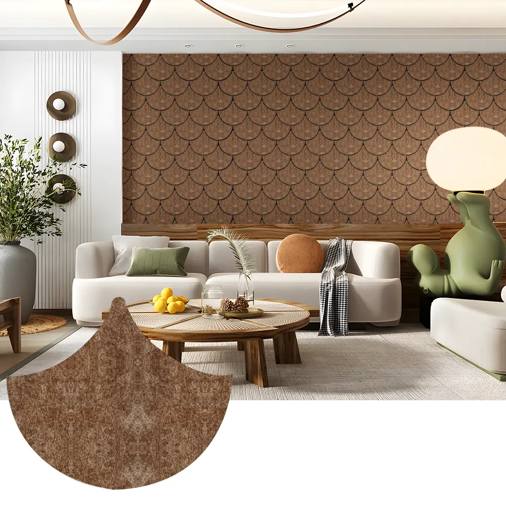 Tấm cách âm PET trang trí cho không gian tường đầy phong cách Tấm cách âm PET trang trí cho không gian tường đầy phong cách