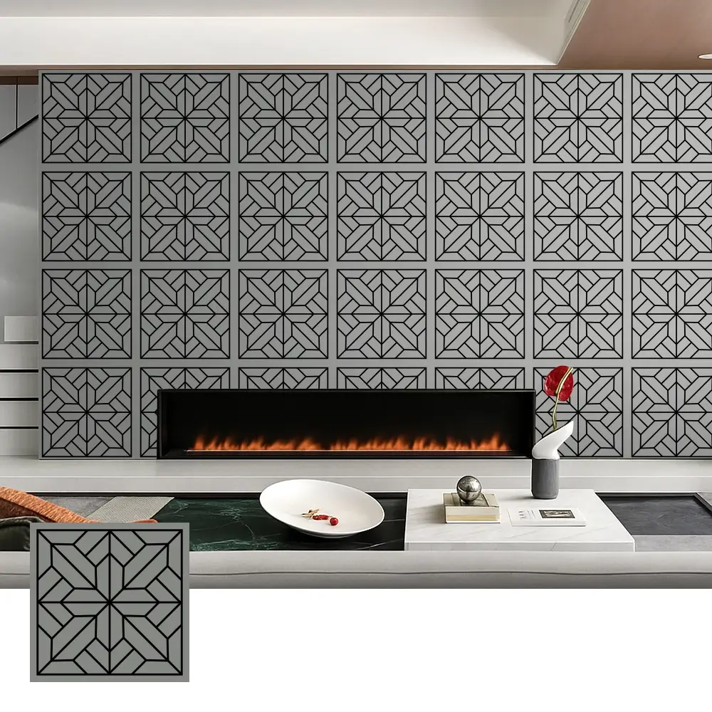 Tấm cách âm Veneer gỗ trang trí dùng trong nội thất
