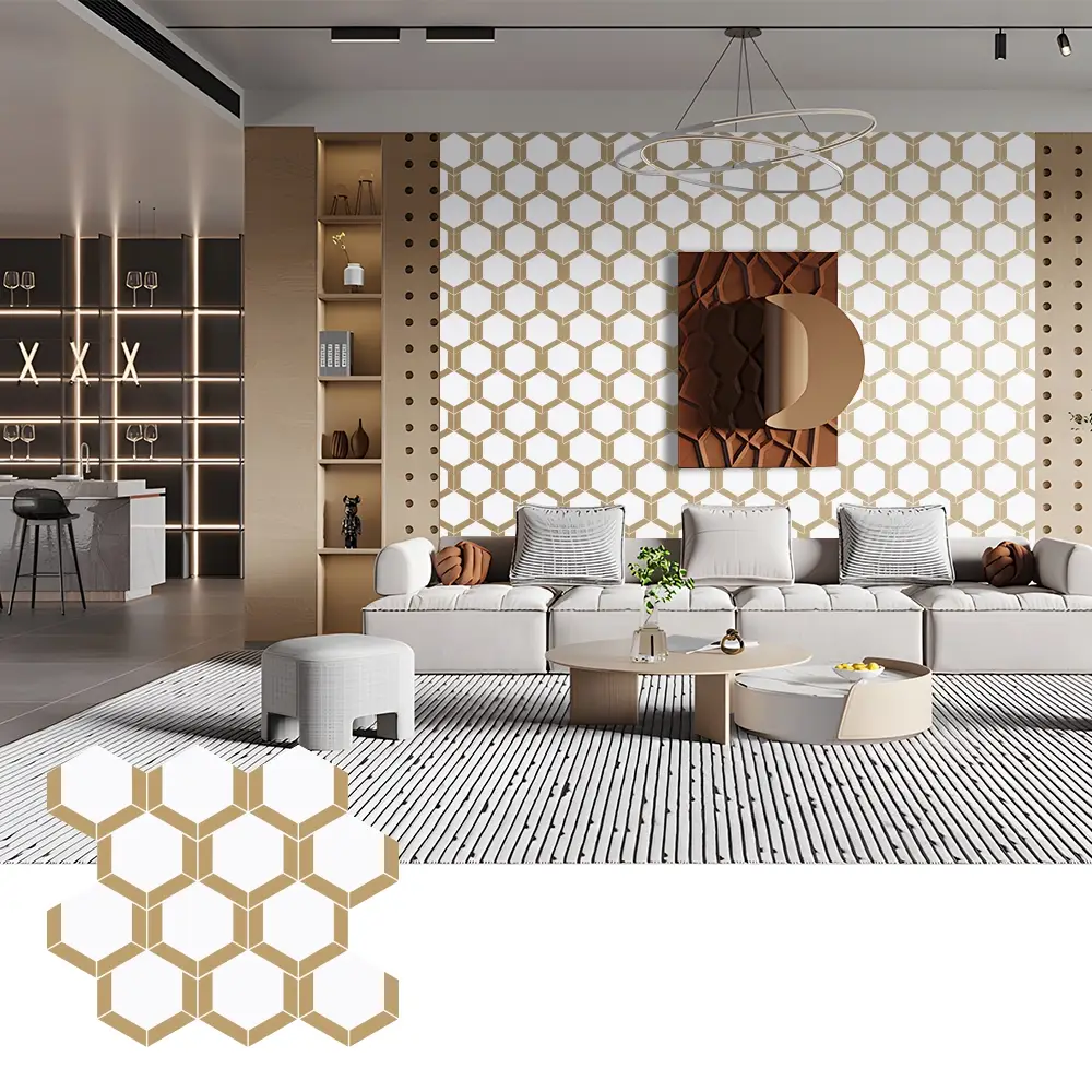 Dễ dàng lắp đặt tấm cách âm bằng nỉ PET để trang trí tường