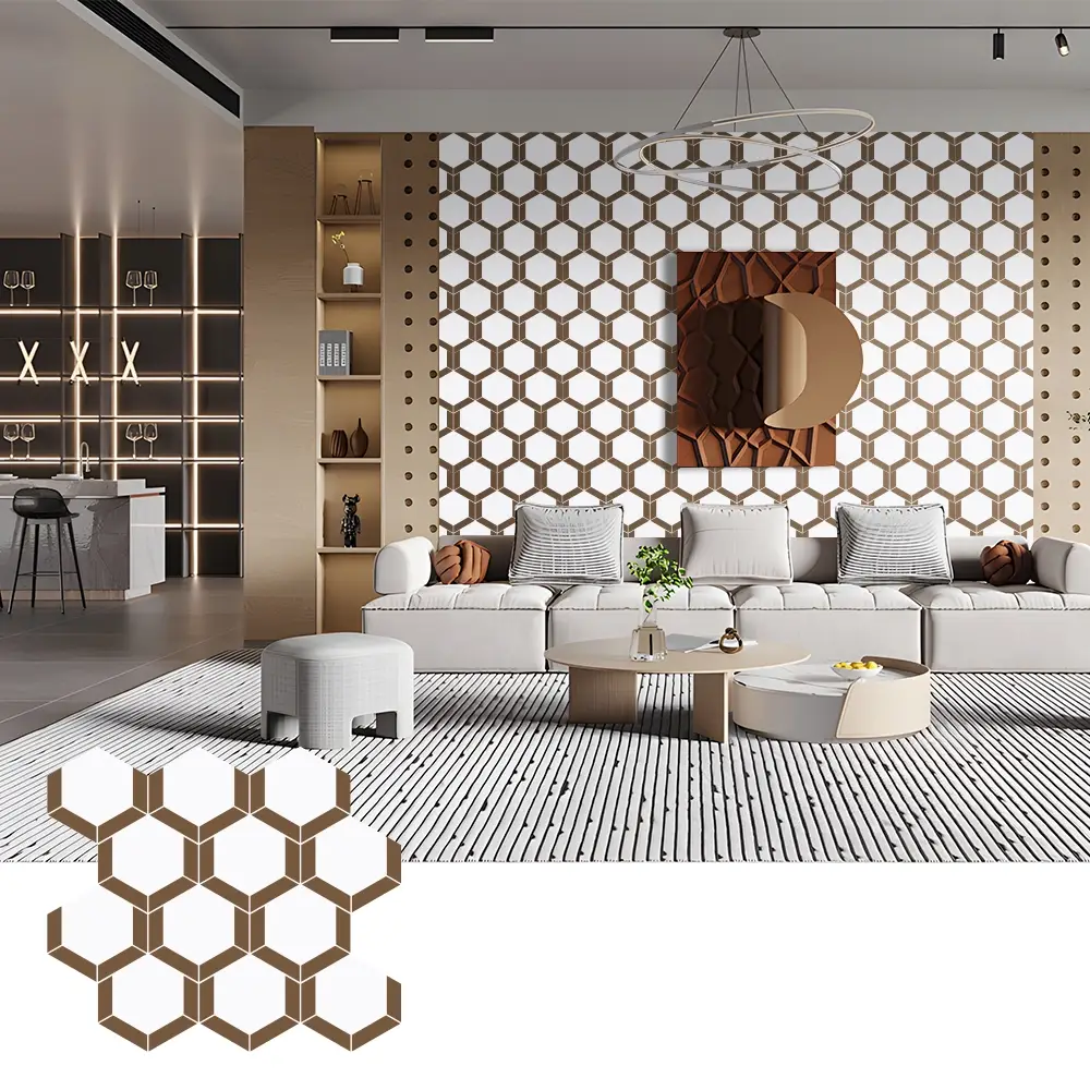 Dễ dàng lắp đặt tấm cách âm bằng nỉ PET để trang trí tường