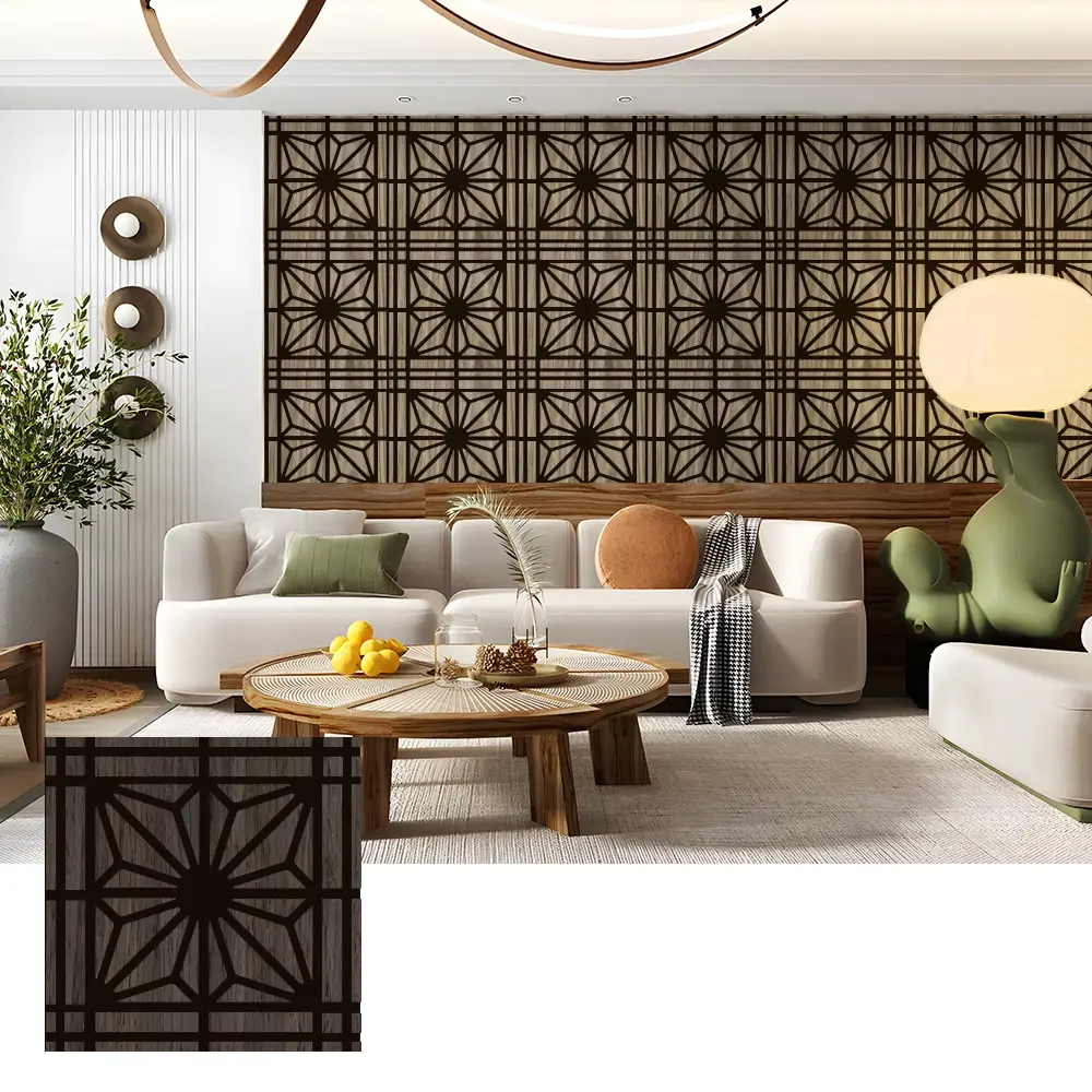 Tấm tiêu âm Veneer gỗ tự nhiên cho tường rạp chiếu phim Tấm tiêu âm Veneer gỗ tự nhiên cho tường rạp chiếu phim