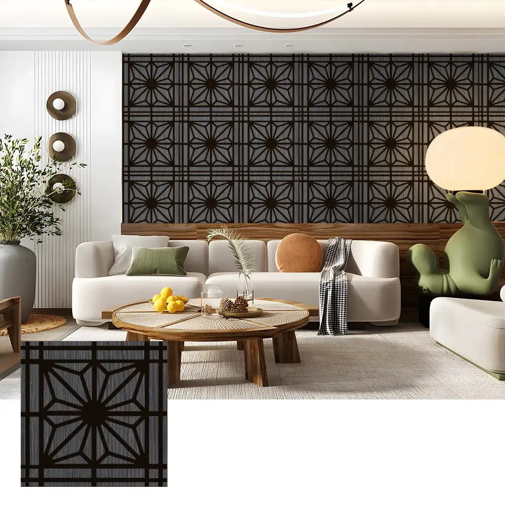 Tấm tiêu âm Veneer gỗ tự nhiên cho tường rạp chiếu phim