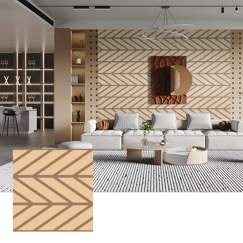Tấm cách âm PET để trang trí tường nội thất
