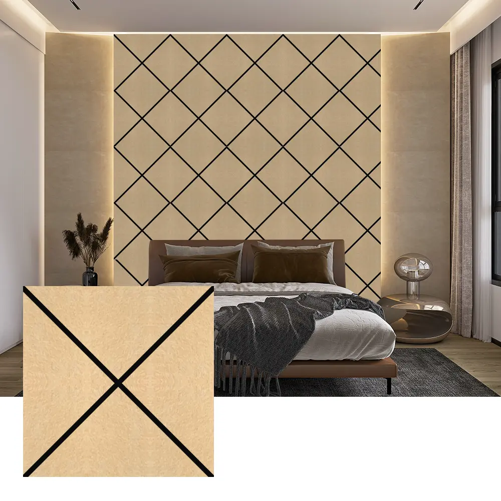 Tấm cách âm nỉ PET tái chế dùng trong nội thất