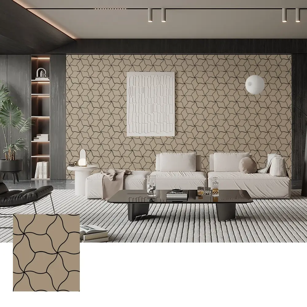 Tấm tiêu âm bằng gỗ Veneer hấp thụ âm thanh cho tường