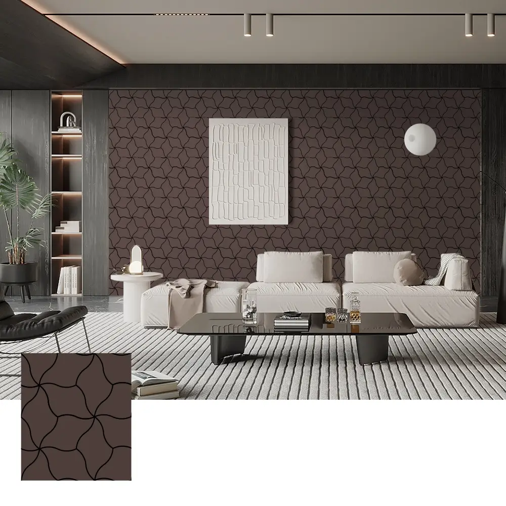 Tấm tiêu âm bằng gỗ Veneer hấp thụ âm thanh cho tường