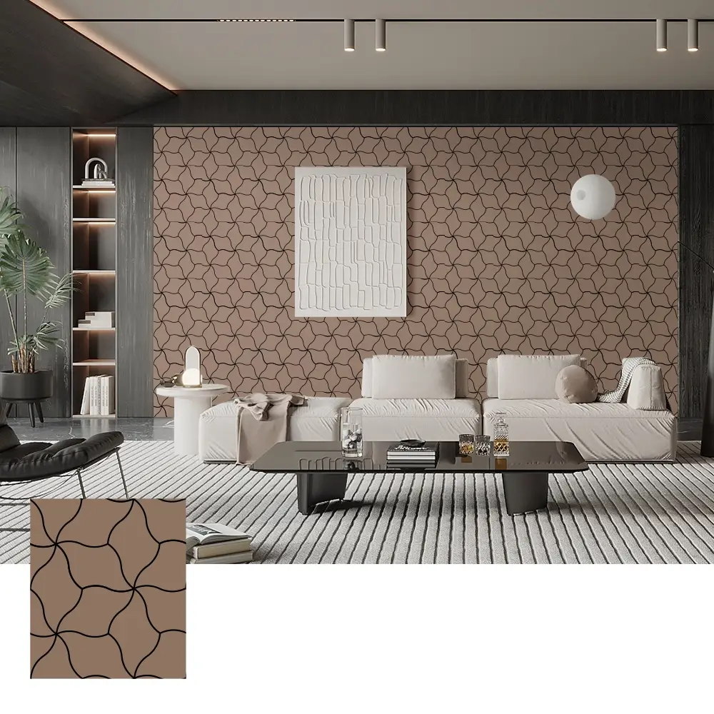 Tấm tiêu âm bằng gỗ Veneer hấp thụ âm thanh cho tường