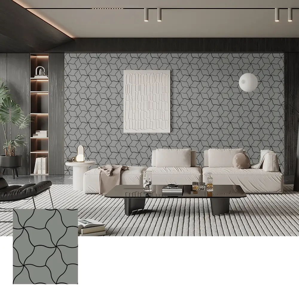 Tấm tiêu âm bằng gỗ Veneer hấp thụ âm thanh cho tường