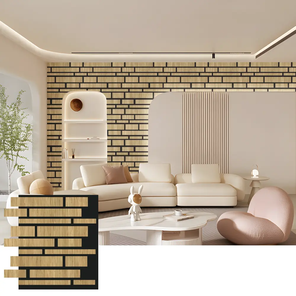 Tấm tường tiêu âm bằng gỗ để giảm tiếng ồn nội thất